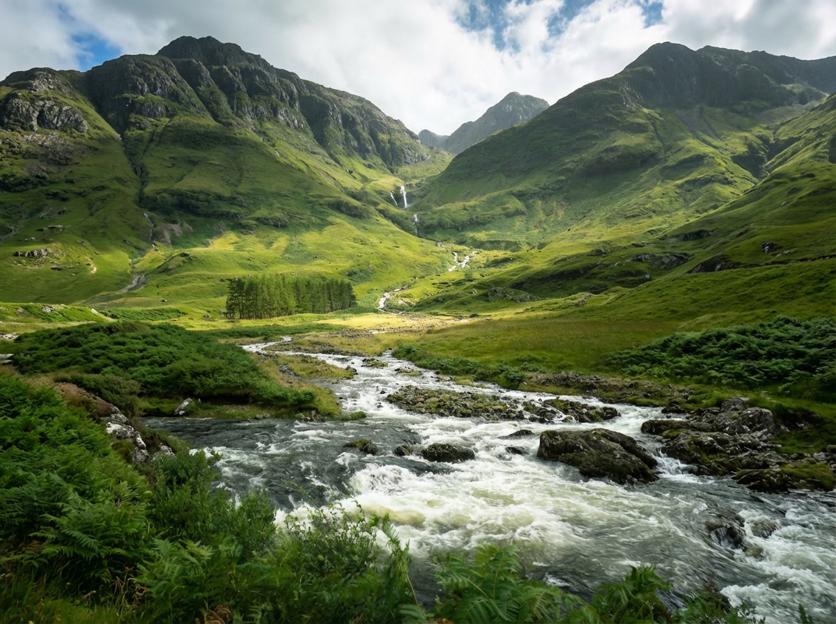 Landscape image extension - after